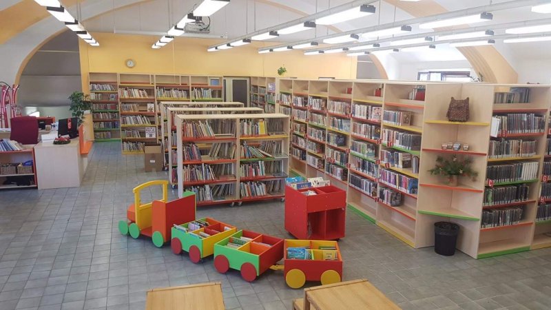 Městská knihovna Nymburk - rekonstrukce dětského oddělení a studovny