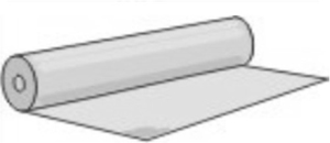 Fólie na balení knih - průhledná, plochá