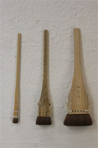 Japonské štětce Surikomi-bake