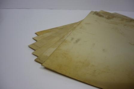 Souprava mosazných plechů