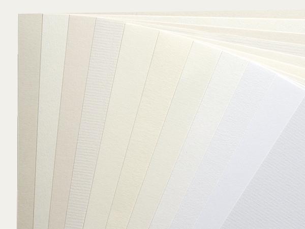 Paspartovací desky - bílá H-paleta