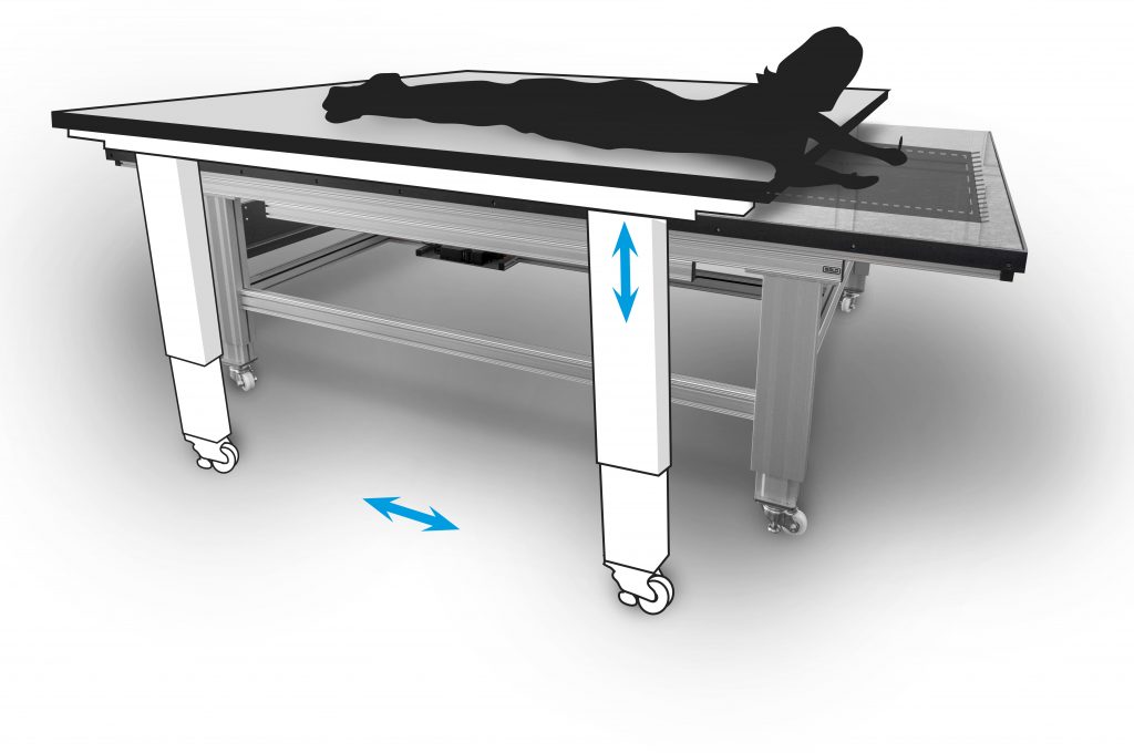 Kombinovaný pracovní a mostový stůl