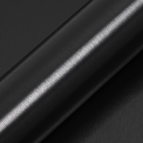 Hexis HX30BA889B, Brush Aluminium Ch. Black