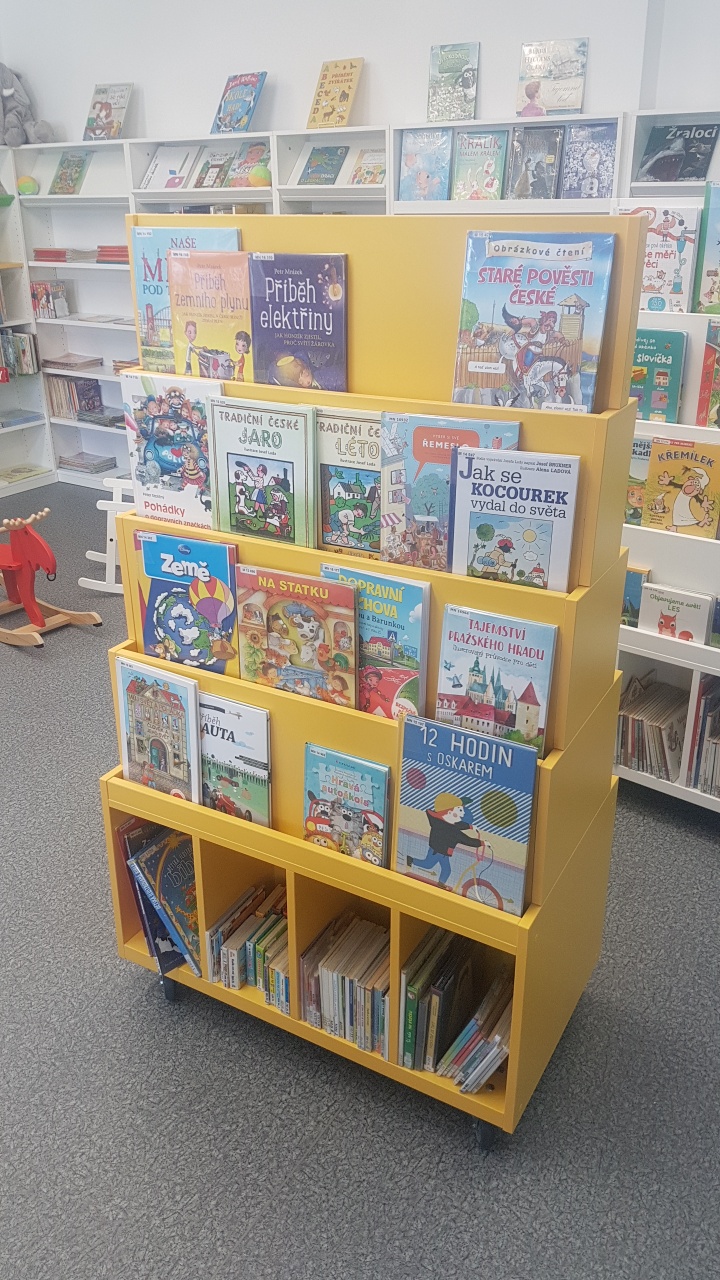 Prezentační pojízdný stojan LINDENO