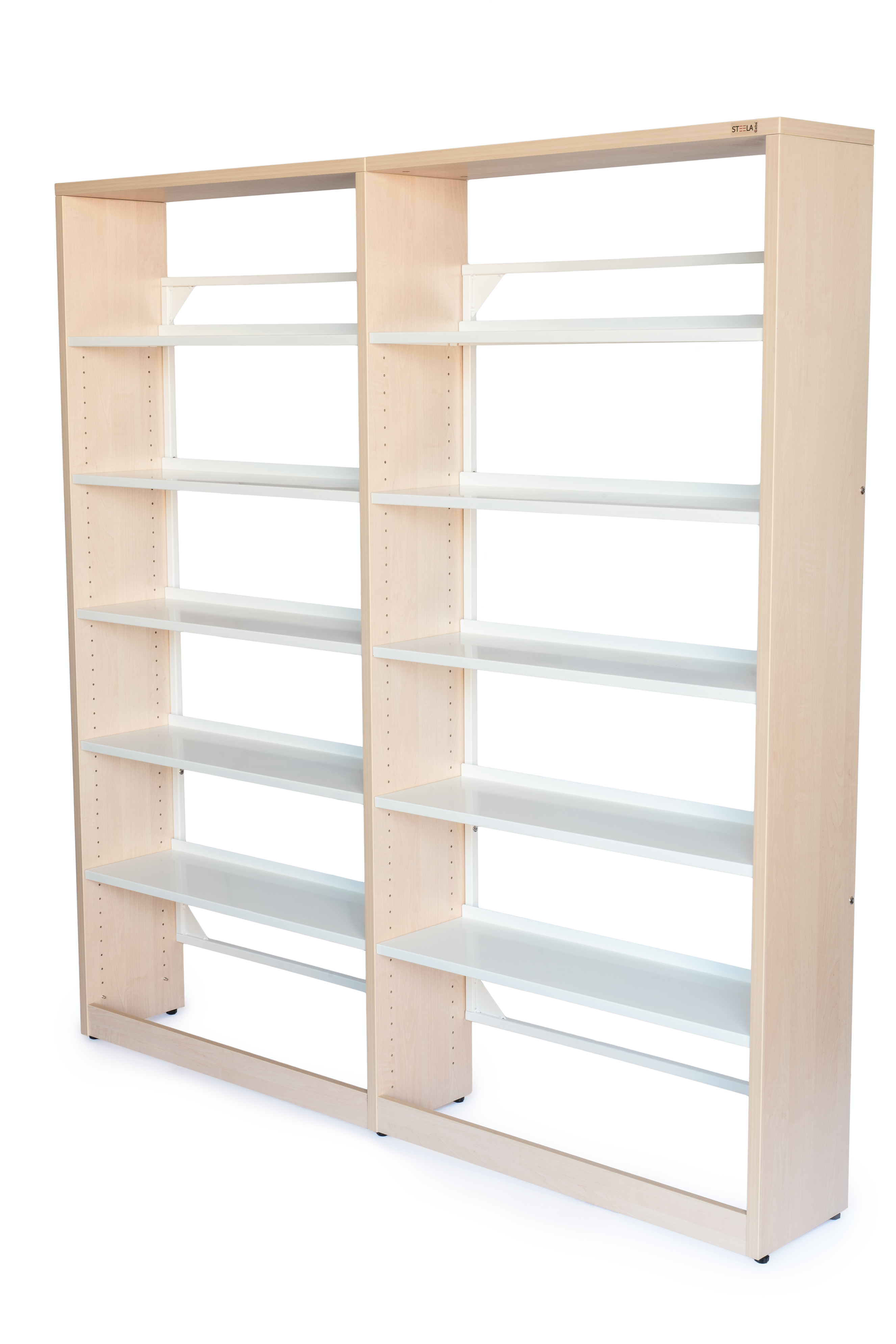 Jednostranné regály STEELA šíře 600 mm