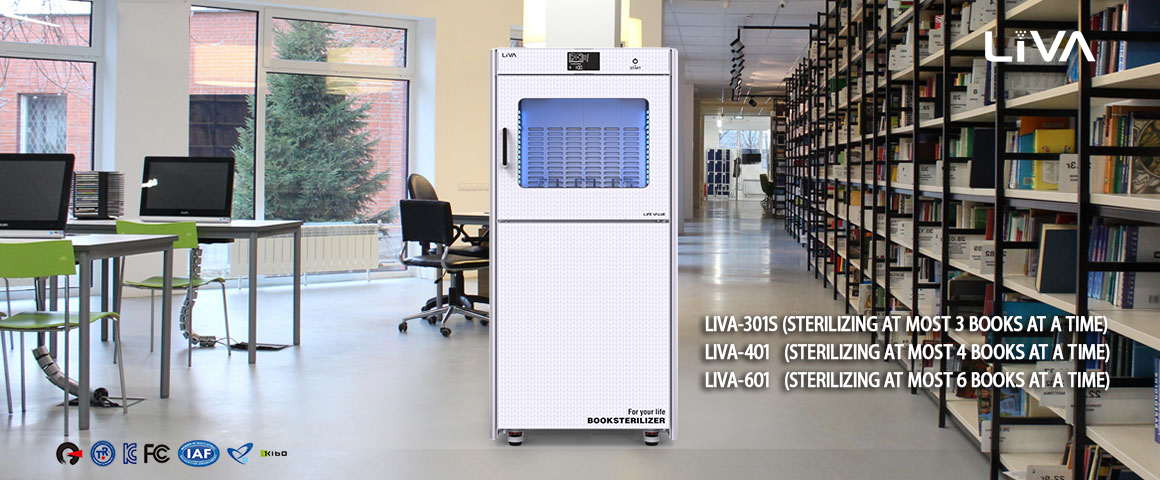 LIVA sterilizátor knih